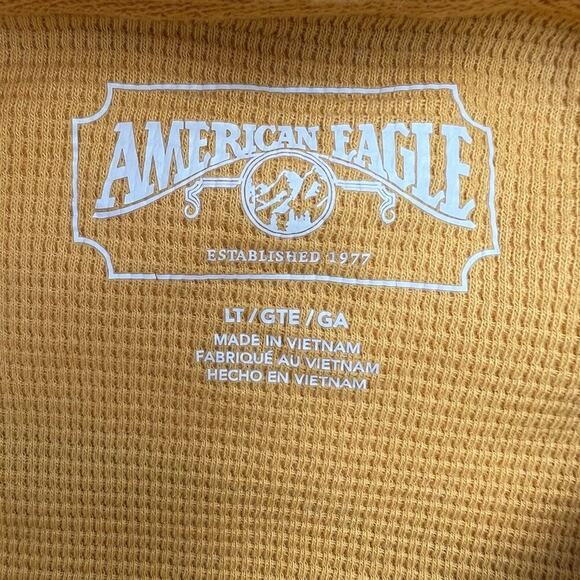 AMERICAN EAGLE, women's size L hoodie, thermal sweatshirt - Picture 7 of 7